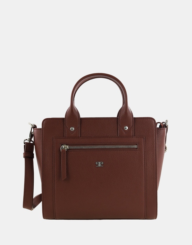 Pierre Cardin - Pierre Cardin Ladies Leather Mini Tote Crossbody Bag