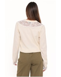 Petal & Pup - Mamie Lace Cardigan - Butter Yellow