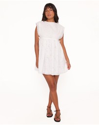 Petal & Pup - Elliott Mini Dress - White