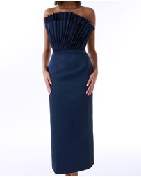 JUSTIN TONG - Rory Pleated Gown