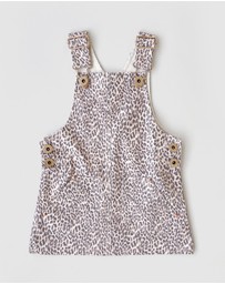 WITH LOVE FOR KIDS - Hazel Denim Pinafore Dress - Babies - Kids