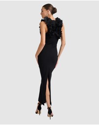 Romance by Honey and Beau - Trevia Frill Midi Dress