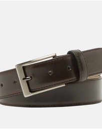 Buckle - Royce Deluxe. Australian Made Classic Leather Belt. 35mm width.