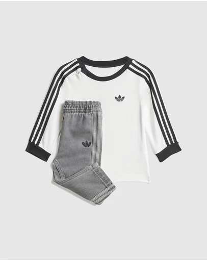 adidas Originals - Denim LS Set - Babies-Kids
