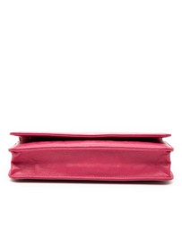 Pre-Loved by Azura Reborn - Pre-Loved CC Embossed Lambskin Camellia Wallet On Chain