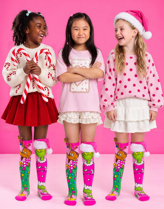 MADMIA - Pretty In Grinch Socks - Kids