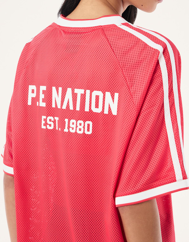 P.E Nation - Phantom Mesh Jersey Tee