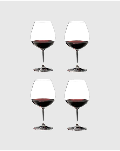 Riedel - Vinum Pinot Noir (Burgundy Red) Glass - Set of 4