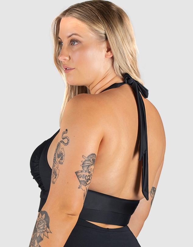 B Free Intimate Apparel - Ruched Bikini Bra (B-C-D-DD-E) Cup