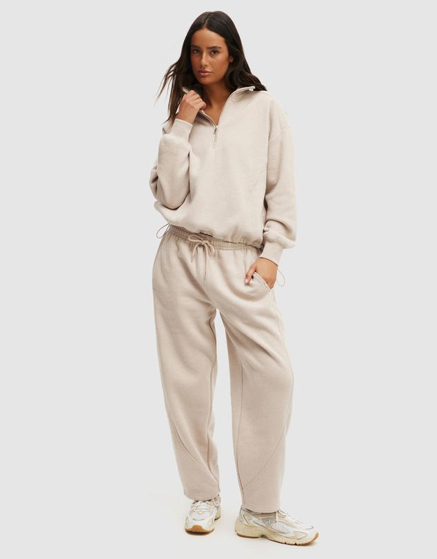 Cotton On Body Active - Plush Half Zip Sweatshirt