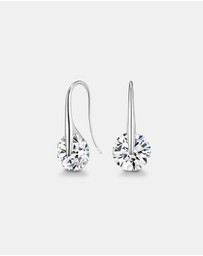 Mestige - Eclipse Earrings - Silver Plated