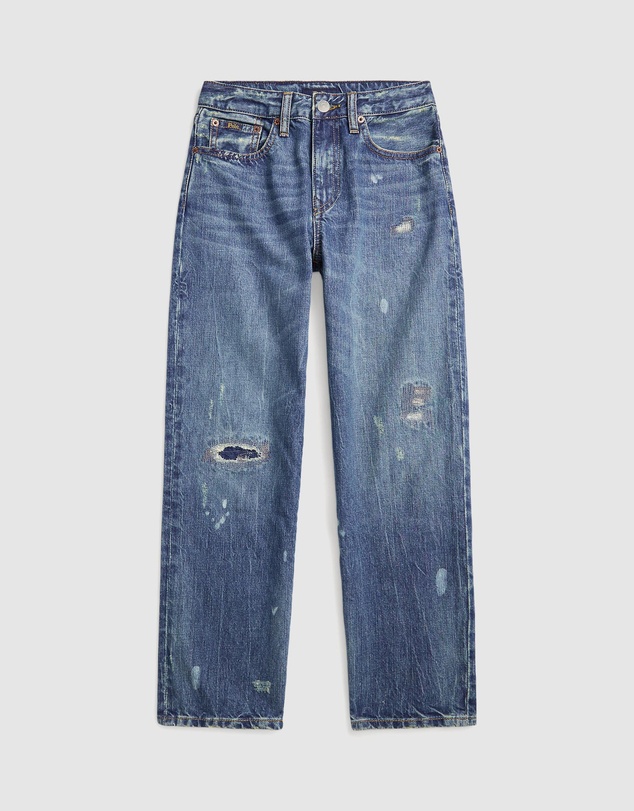 Polo Ralph Lauren - Lynwood Relaxed Fit Distressed Jeans - ICONIC EXCLUSIVE - Teens