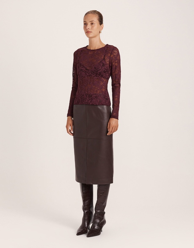 SABA - Stella Long Sleeve Lace Top