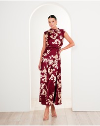 Pilgrim - Aisha Cowl Neck Maxi Dress