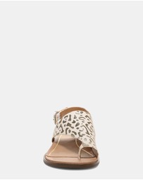 Vionic - Ella Sandal - White Leopard