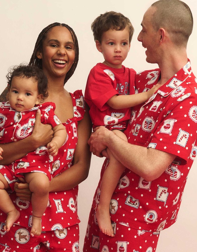 Cotton On Kids - Adults Woven Family Christmas Pj Set