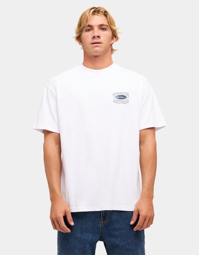 Quiksilver - Mens Retro Lock Up T-Shirt
