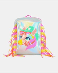 Billieblush - Zebra Print Fringe Rucksack - Babies-Teens