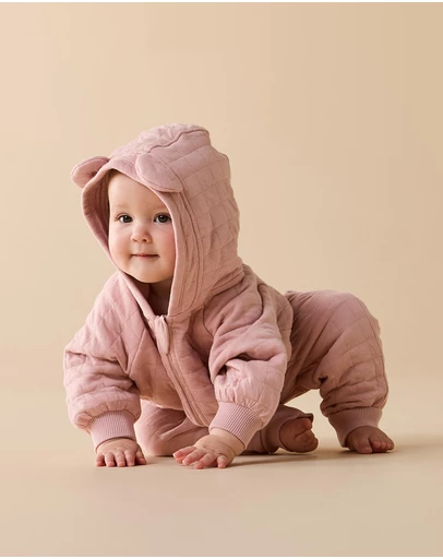 Wilson & Frenchy - Organic Quilted Sweat Pants - Babies