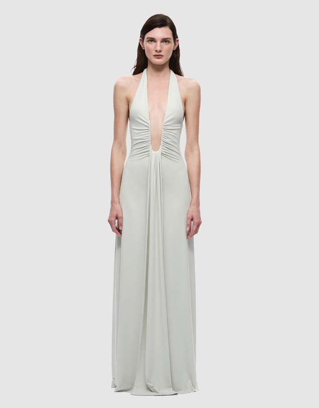 MISHA - Jennifer Cupro Maxi Dress
