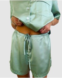SILK MAGNOLIA - Silk Satin Pyjamas