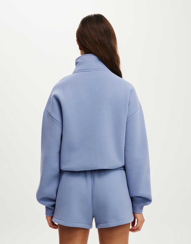 Cotton On Body Active - Plush Half Zip Sweatshirt