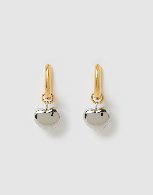 Miz Casa and Co - Louisa Heart Earrings