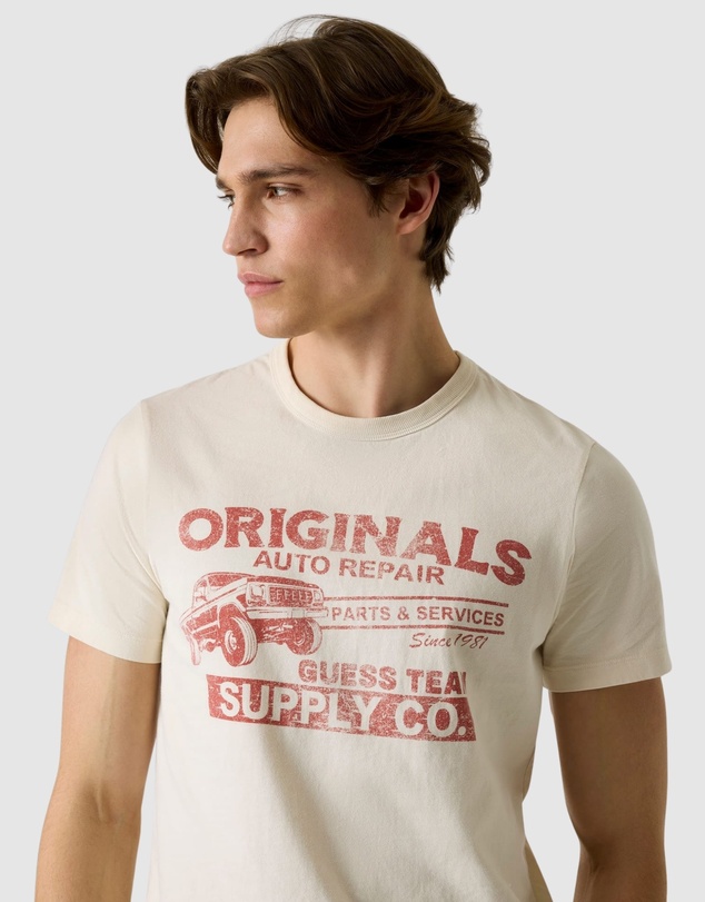 GUESS Originals - GUESS Originals Auto Repair Muscle T-Shirt