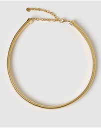 Izoa - Aspen Snake Chain Necklace