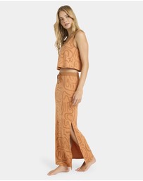 Billabong - Womens Embers Knit Midi Skirt