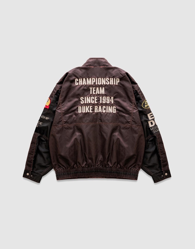 Duke + Dexter - DR4 Trackside Vintage Mauve Bomber Jacket