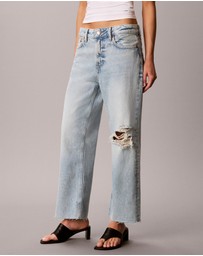 Calvin Klein Jeans - Relaxed Crop Jeans