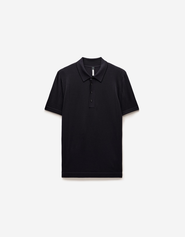 Calibre - Shiny Rayon Polo Currant