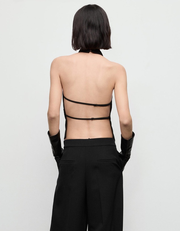 M.N.G - Halter Top With Open Back