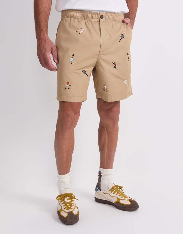 Sportscraft - Milson Volley Embroidered Short