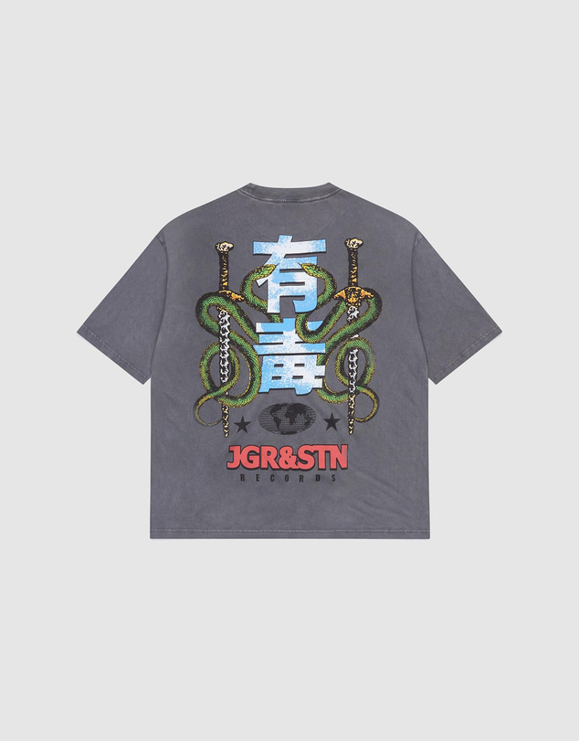 JGR & STN - Records Oversized Tee