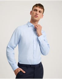 Country Road - Regular Fit Textured Travel Shirt