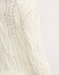 The Fated - Nickson Cable Knit Jumper