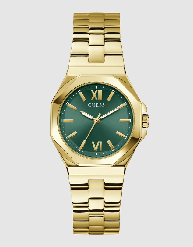 GUESS - Guess Ladies Gold Tone 34mm Analogue Watch