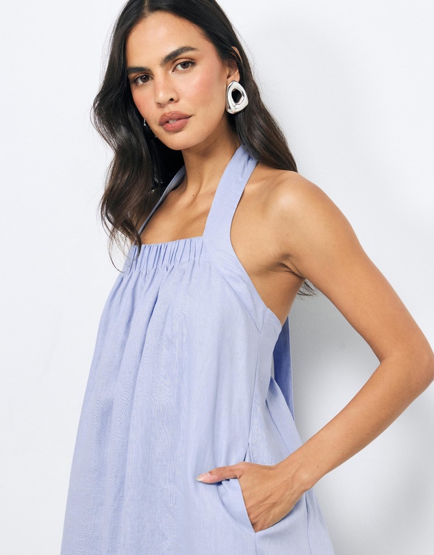 AERE - Dovie Linen Maxi Dress