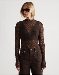 Decjuba - Amber Lace LS Top