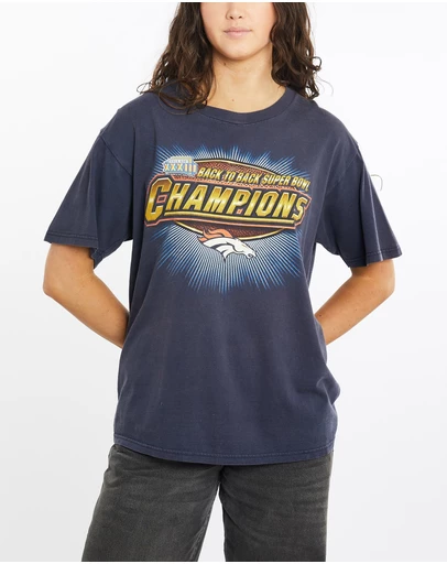 Vintage by The Real Deal - Pre Loved - Vintage 1999 NFL Denver Broncos Super Bowl Tee