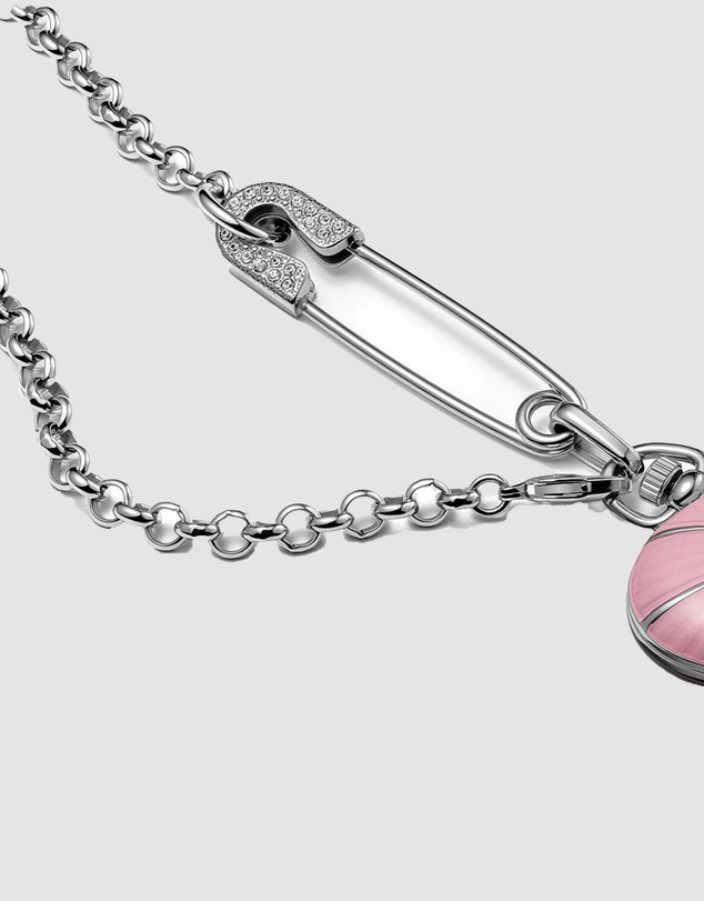 Vivienne Westwood - Vivienne Westwood Heart Pendant 32mm Pink Watch
