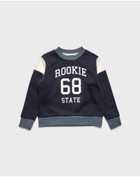 Academy Brand - Kids Contrast Crew Sweat