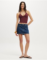 Cotton On - Original Denim Mini Skirt