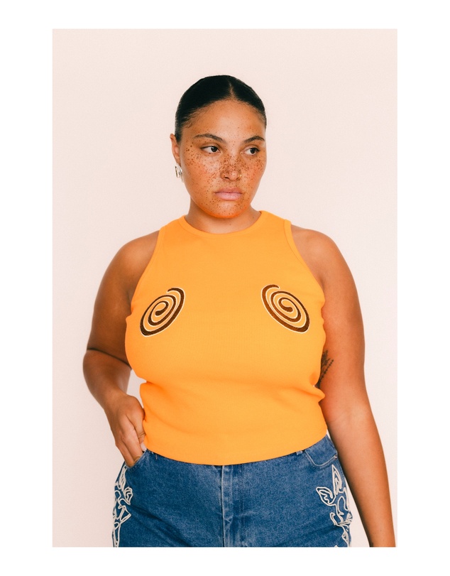 The Wolf Gang - Giro Tank - Tangerine