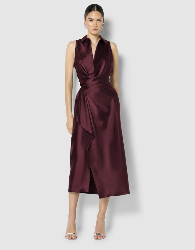 Montique - Elsie Satin Dress