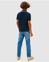 Tommy Hilfiger - Graphic Short Sleeve Polo - Teens