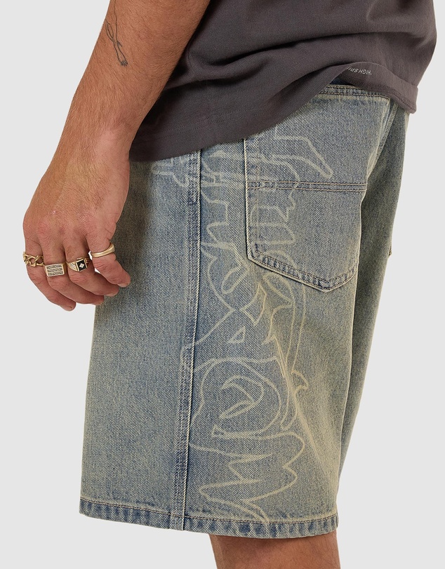 Worship - Throws Big Dawg Jean Shorts