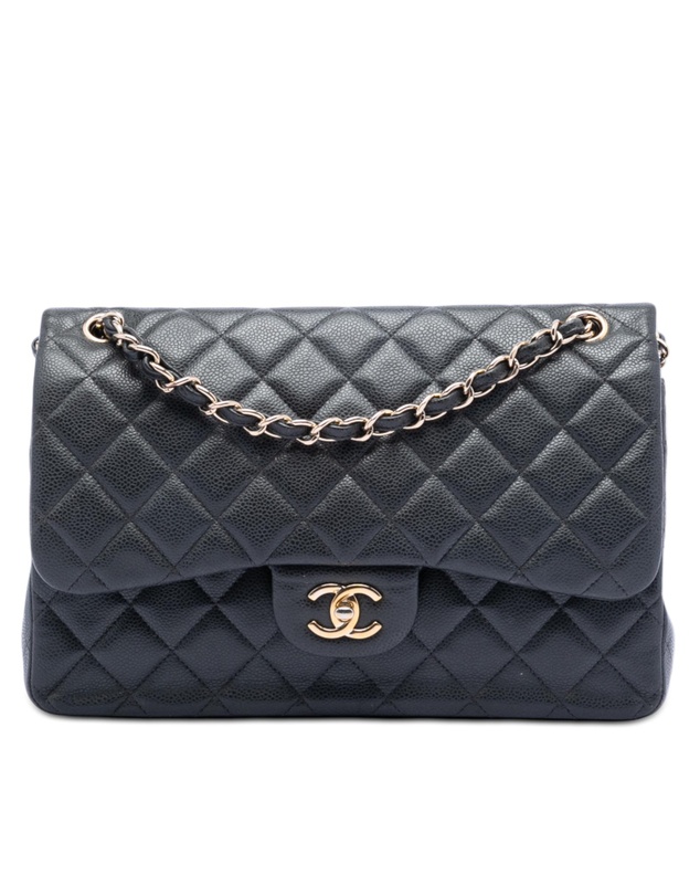 Pre-Loved by Azura Reborn - Pre-Loved Jumbo Classic Caviar Double Flap